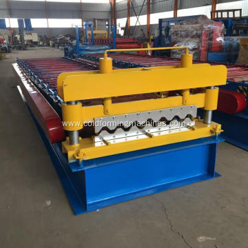 Roof panel wall steel tile roll forming machine